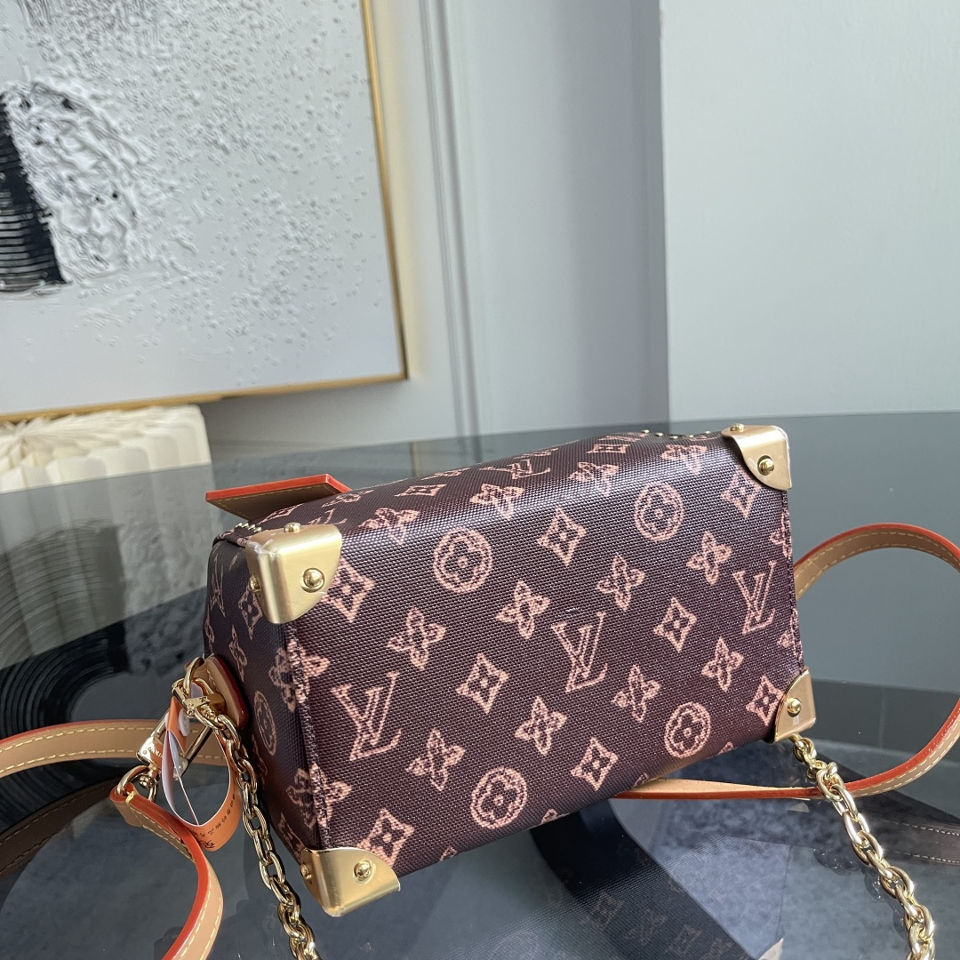 Louis Vuitton Speedy Trunk 20 Monogram Origine Handbag - Image 8
