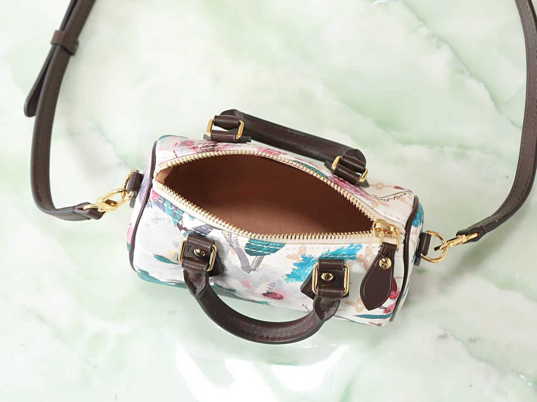 Louis Vuitton Nano Speedy Handbag in Monogram Eden - Image 8