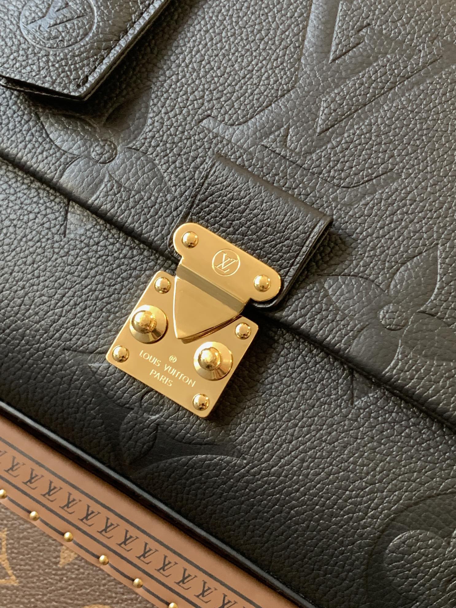 Louis Vuitton Madeleine Medium Handbag in Monogram Empreinte Leather - Image 8