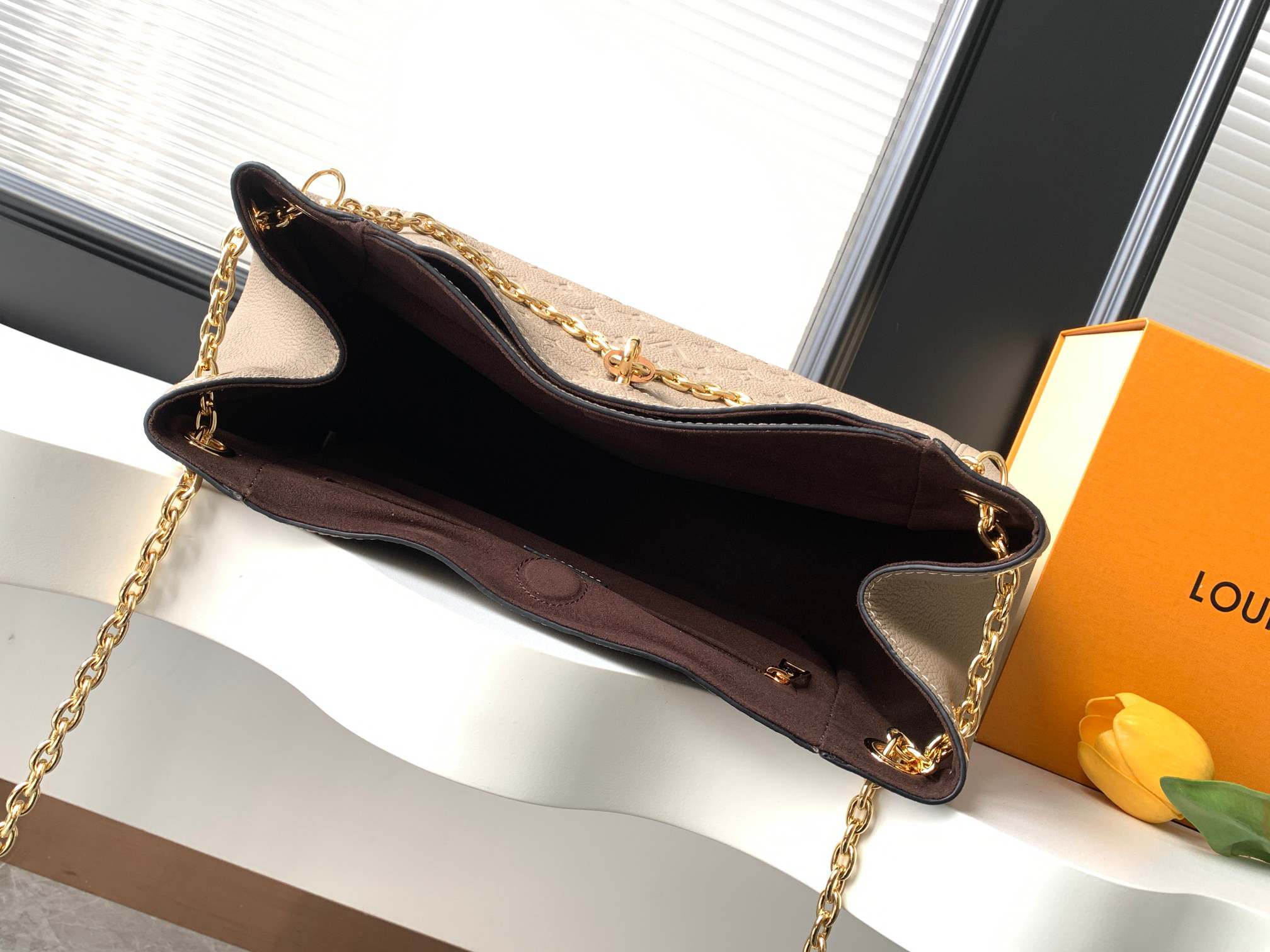 Louis Vuitton Promenade Small Crossbody Bag in Monogram Empreinte Leather - Image 8