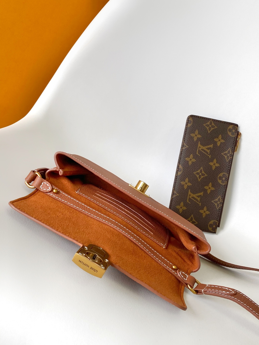 Louis Vuitton Wallet On Chain Crossbody Bag - Image 8