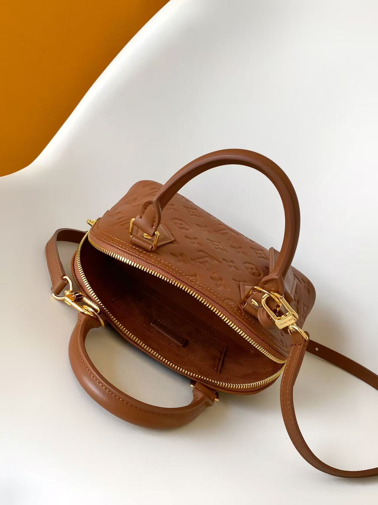 Louis Vuitton Alma BB Handbag in Monogram Empreinte Leather - Image 8