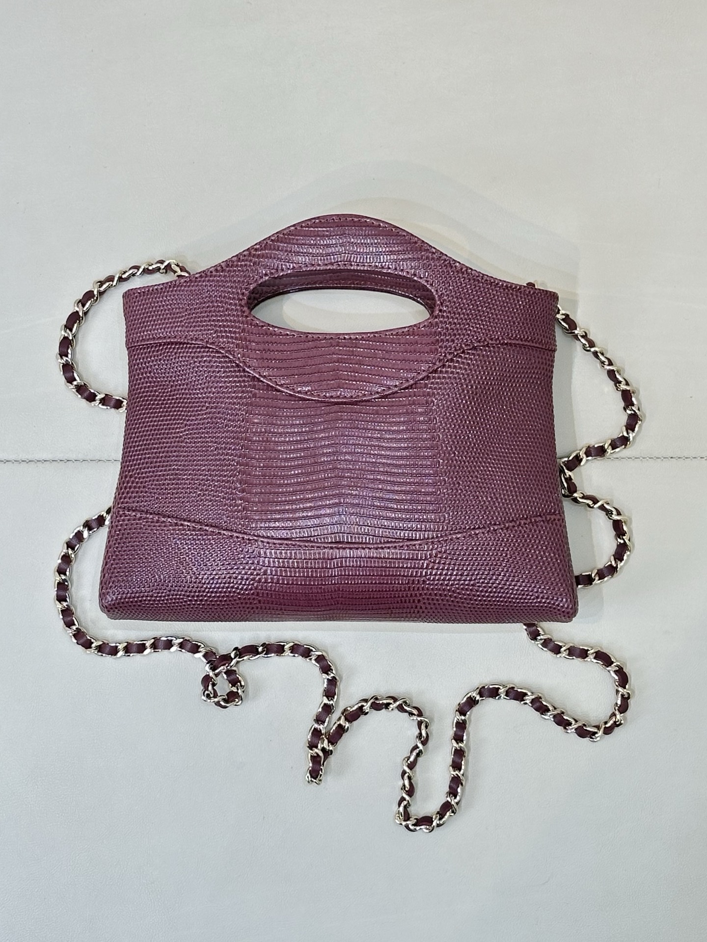 Chanel 31 Nano Crossbody Bag in Textured Calfskin - Image 8