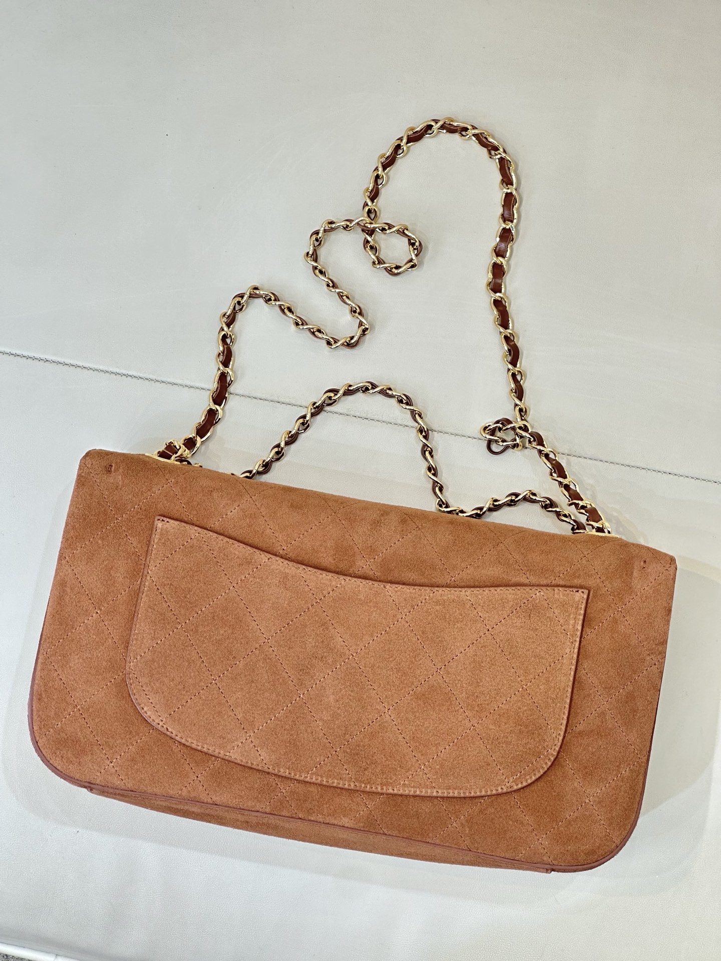 Chanel Small Leather Flap Crossbody Bag - Image 8