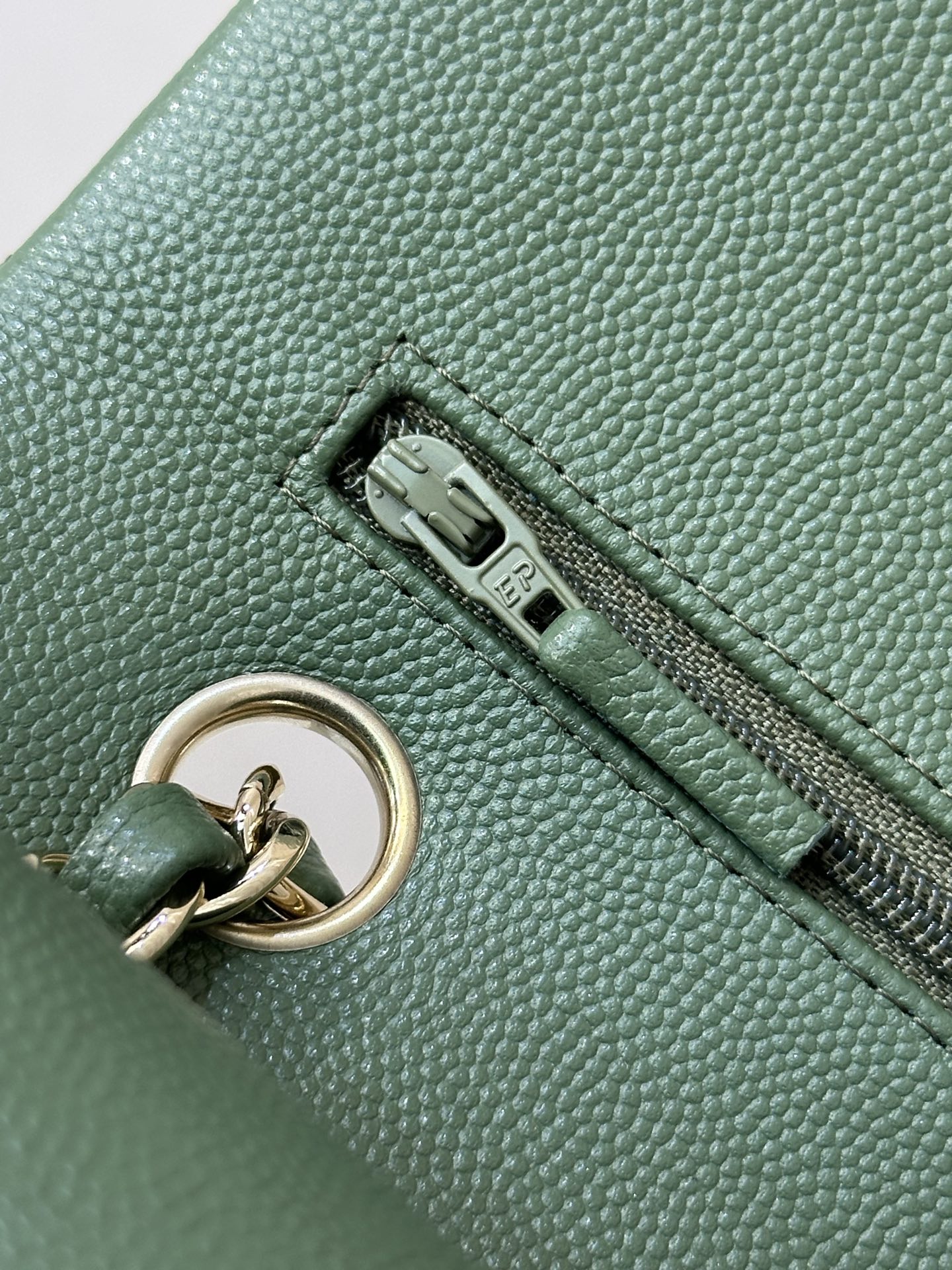 Chanel Classic Flap Handbag, Small Size - Image 8