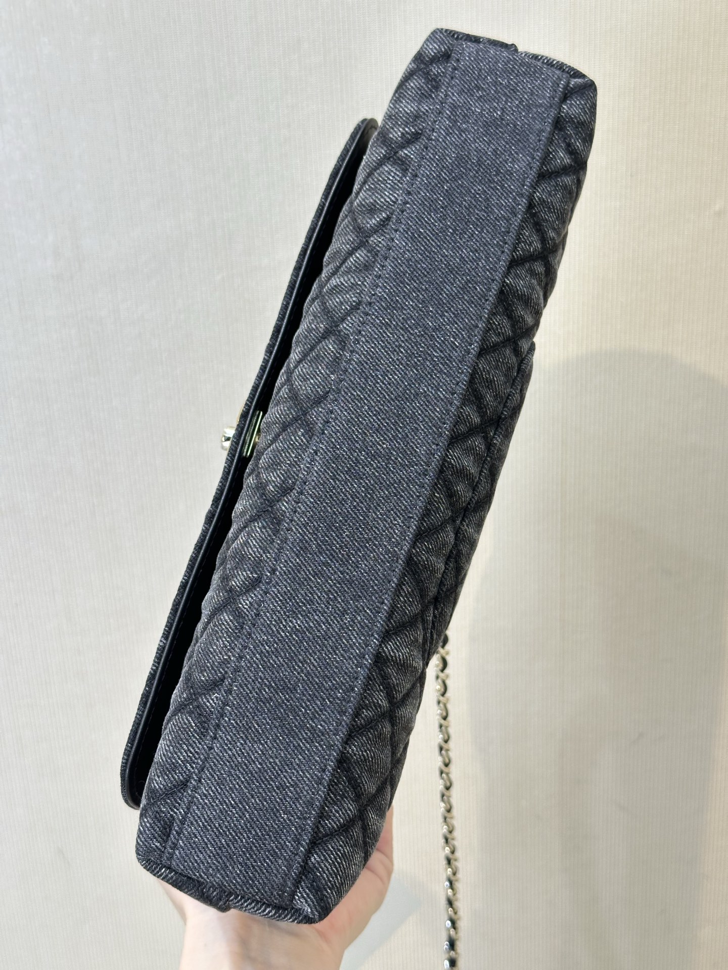 Chanel Coco Handle Denim Handbag - Image 8