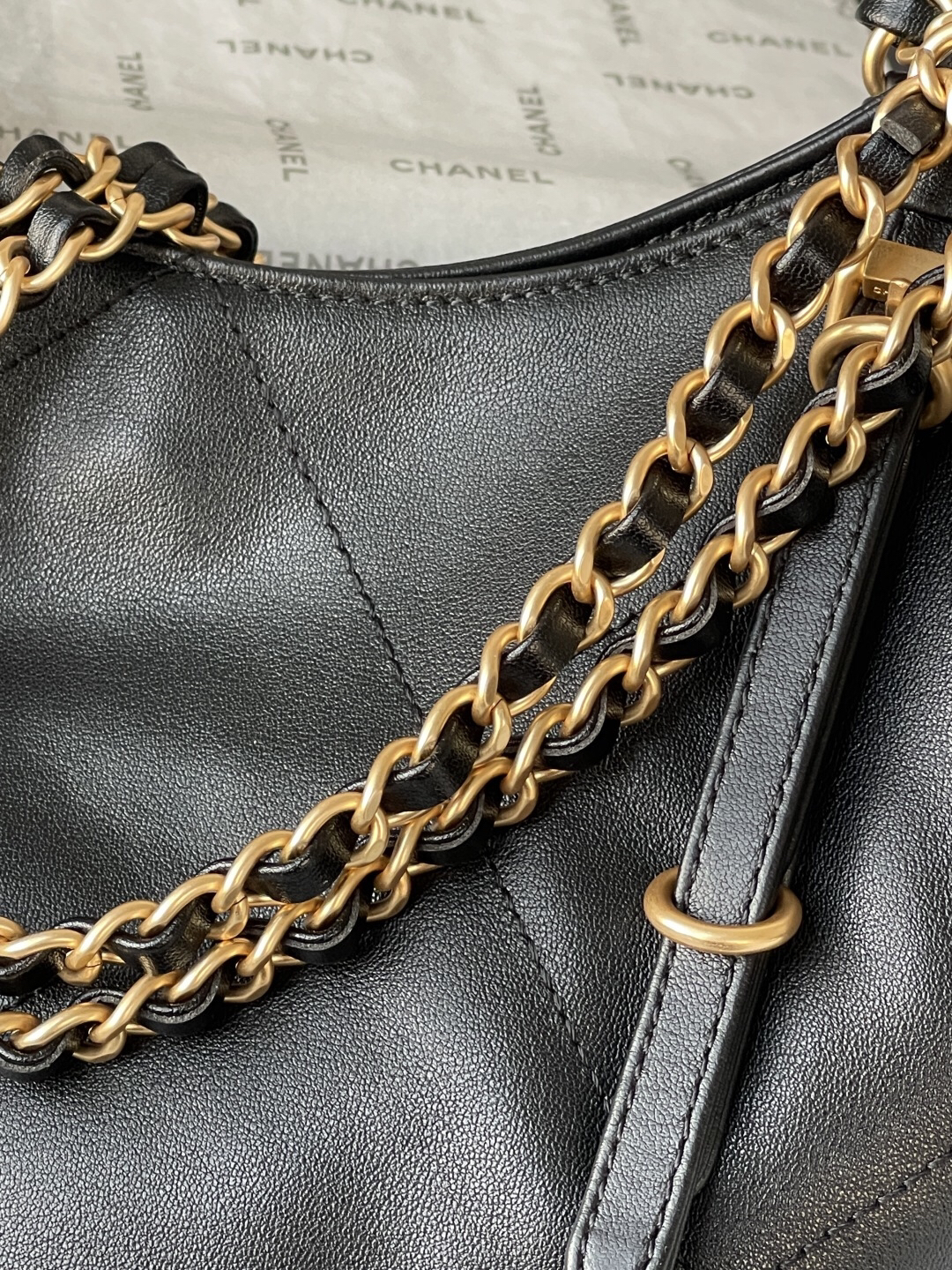 Chanel 25S Maxi Hobo Tote Bag AS6015 - Image 8