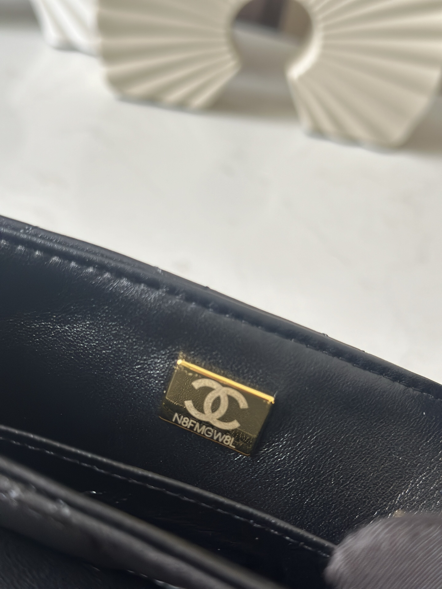 Kelly-Style Black Handbag with Gold-Tone Hardware - Image 8