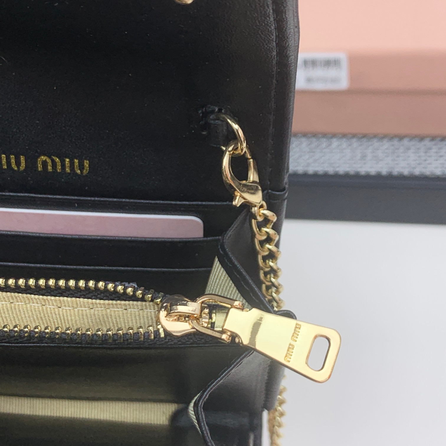Miu Miu Leather Zip Coin Purse - Image 8