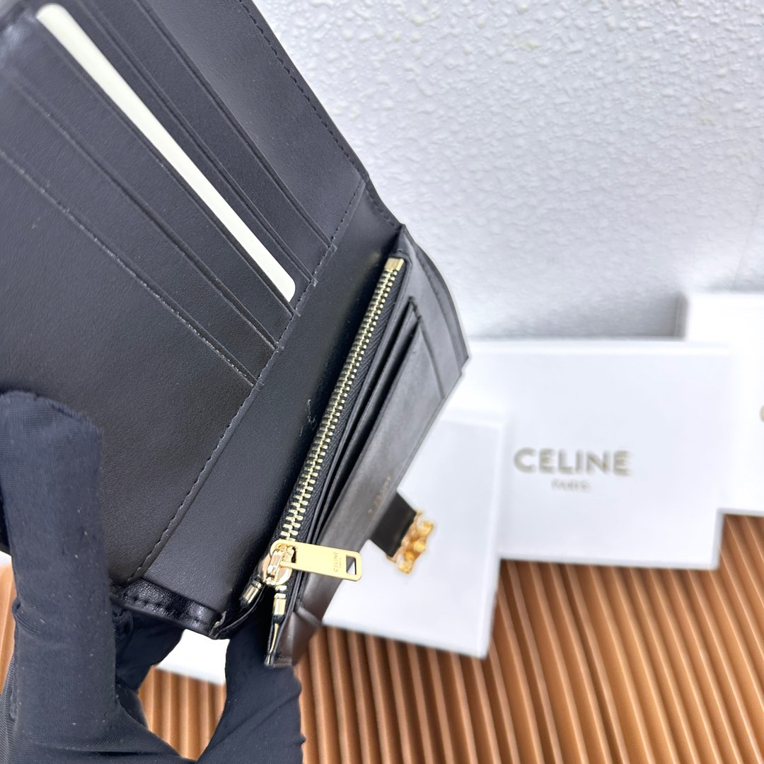 CELINE VICTOIRE Medium Wallet in Soft Calfskin - Image 8