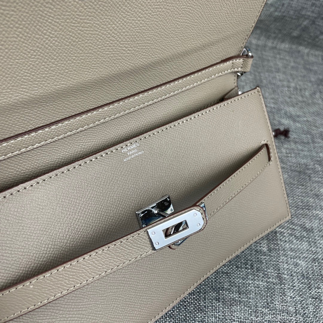 Hermes Kelly-Style Crossbody Bag - Image 8