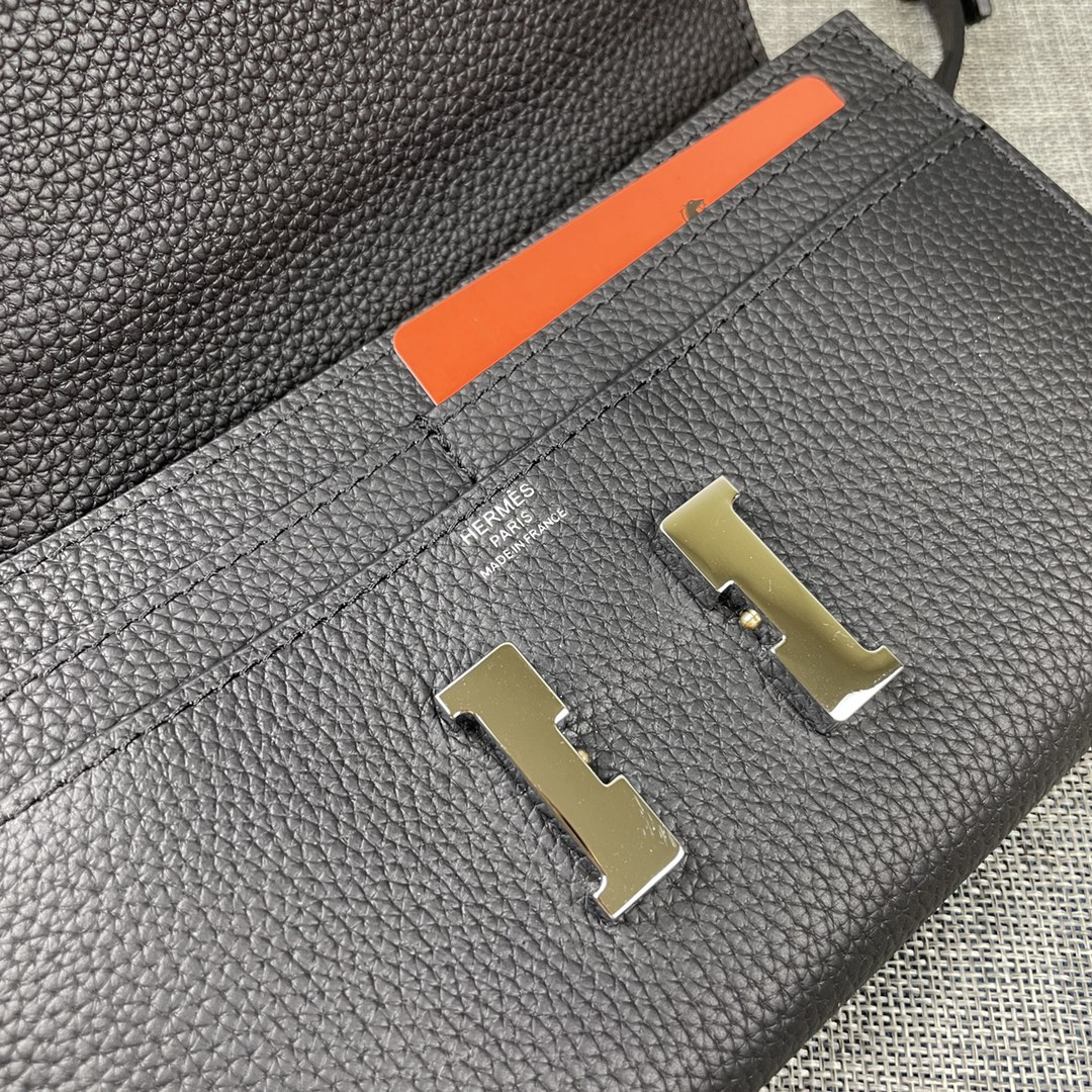 Hermes Constance Togo Leather Shoulder Bag - Image 8
