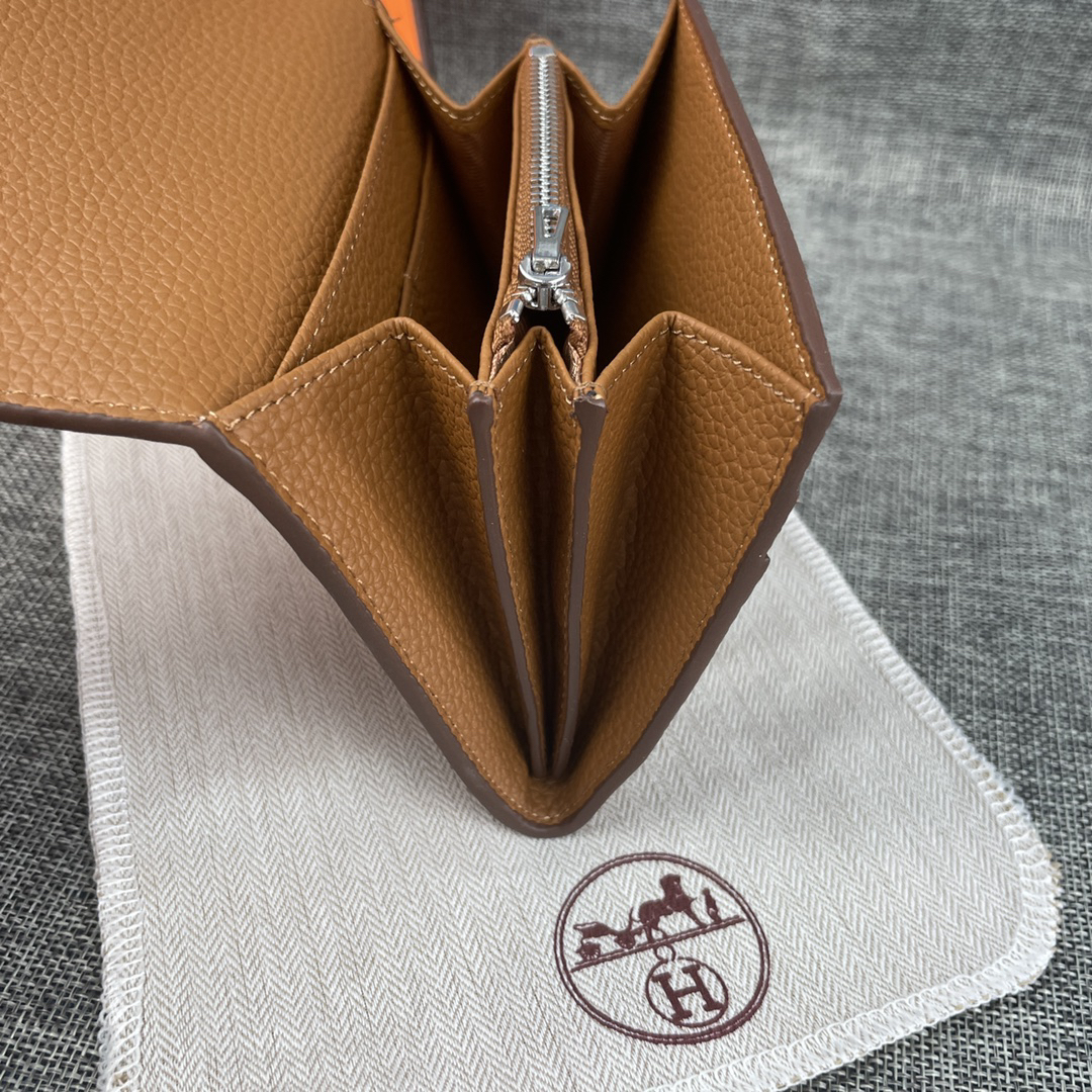 Hermes Constance Togo Leather Wallet - Image 8