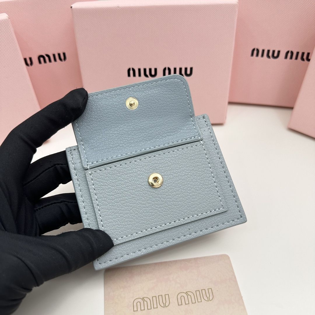 Miu Miu 5237 Leather Wallet - Image 8