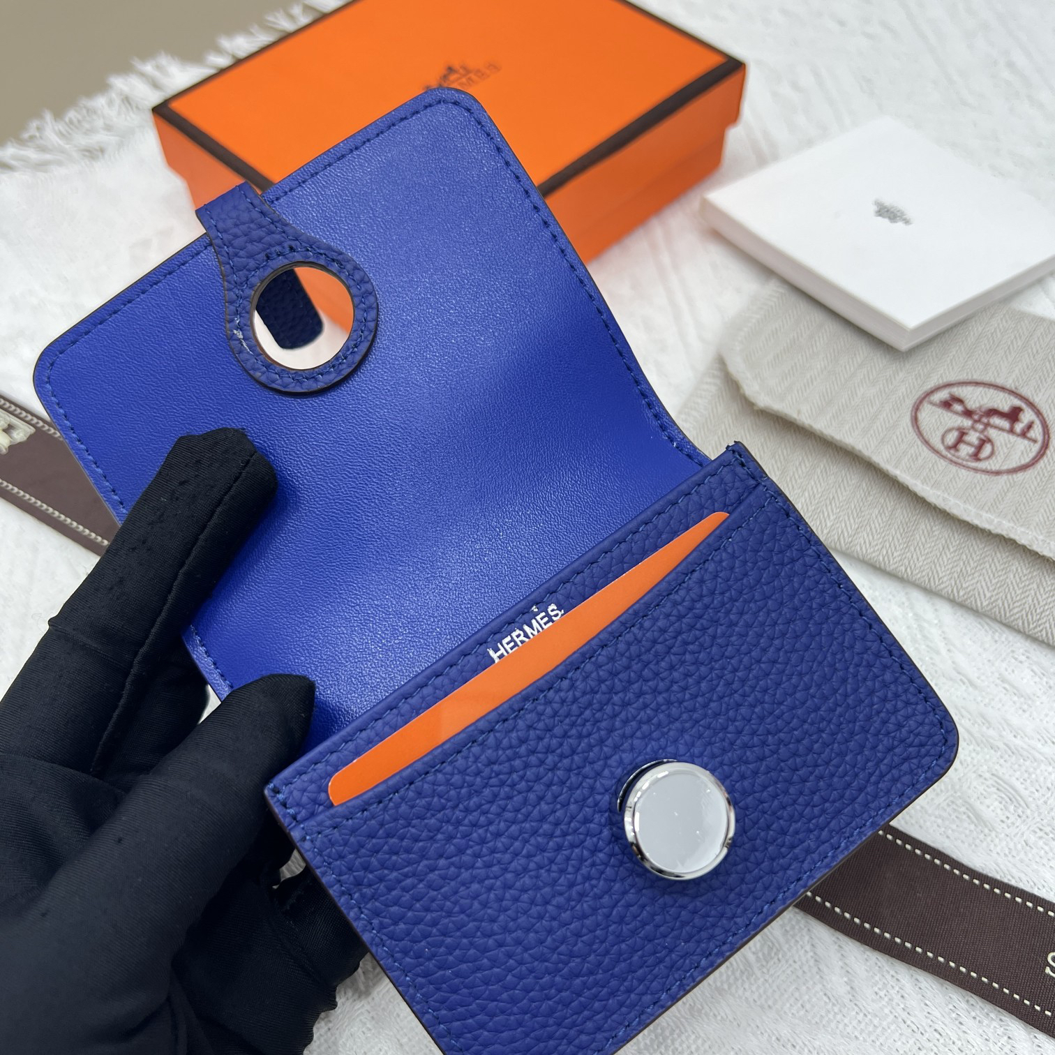 Hermes Constance Leather Wallet - Image 8