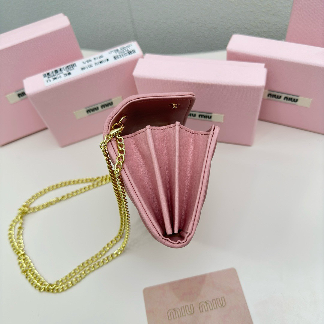 Miu Miu Lambskin Mini Bag 3512 - Image 8