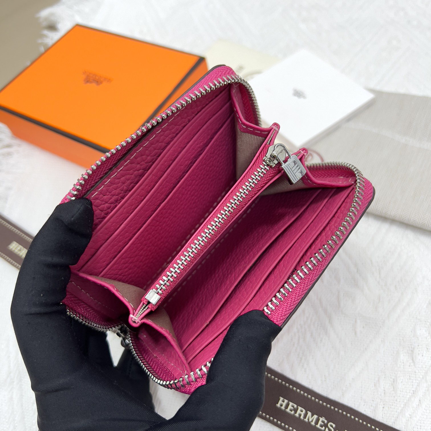 Hermes Constance Leather Shoulder Bag - Image 8