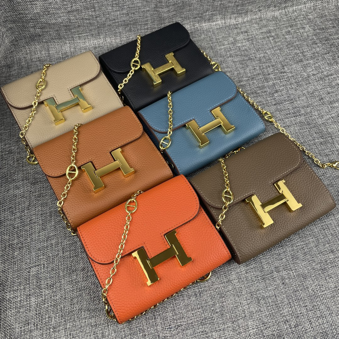 Hermès Constance Mini Shoulder Bag in Togo Calfskin - Image 8