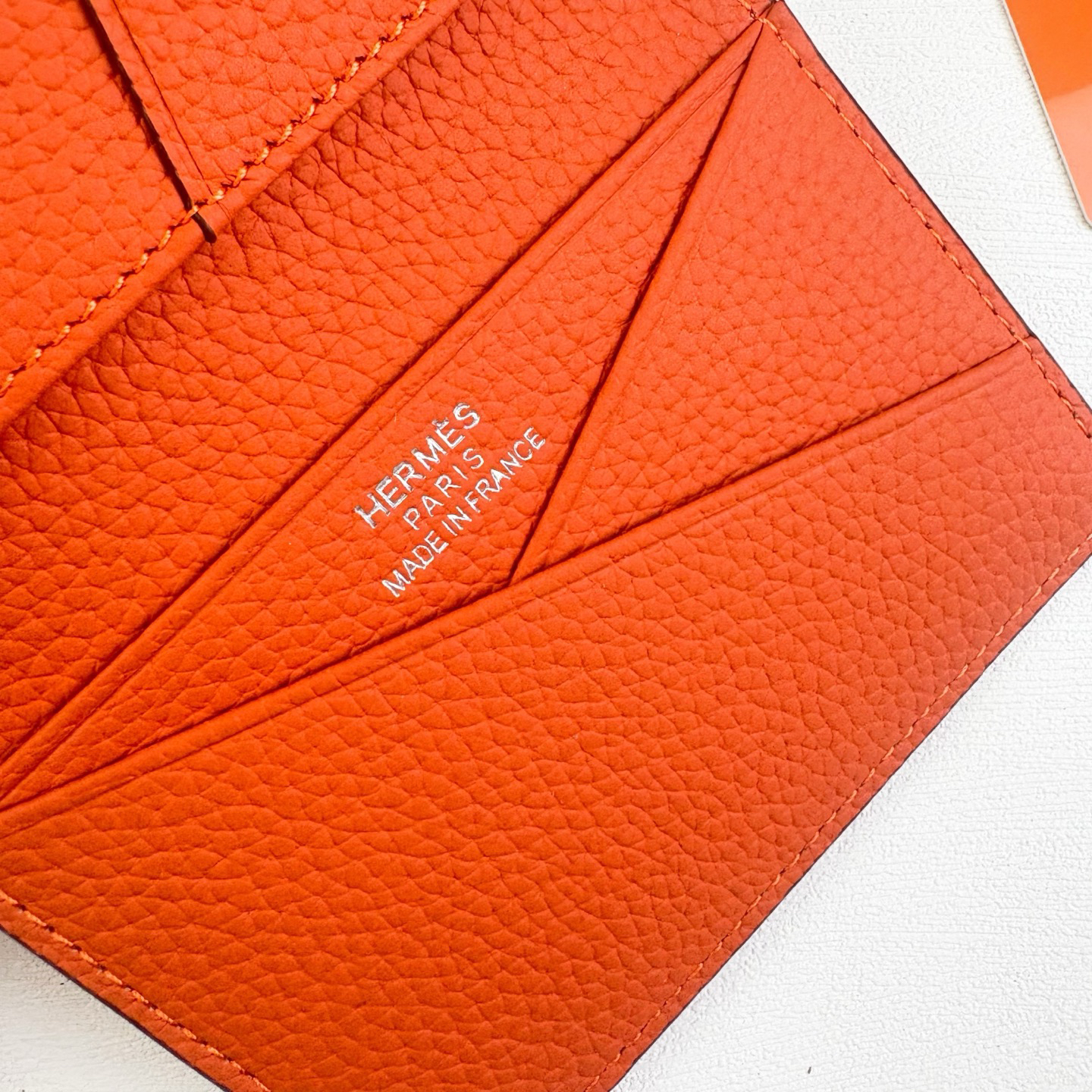 Hermès Barenia Faubourg City 8CC Card Holder - Image 8