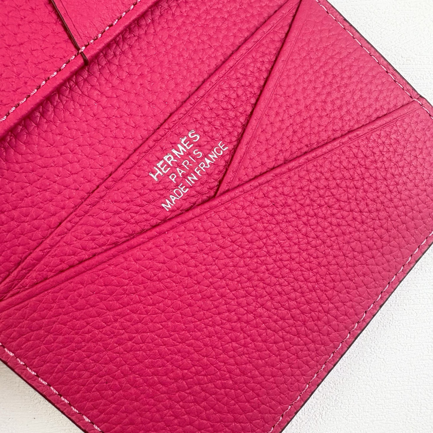Hermes Barenia Faubourg City 8CC Card Holder - Image 8
