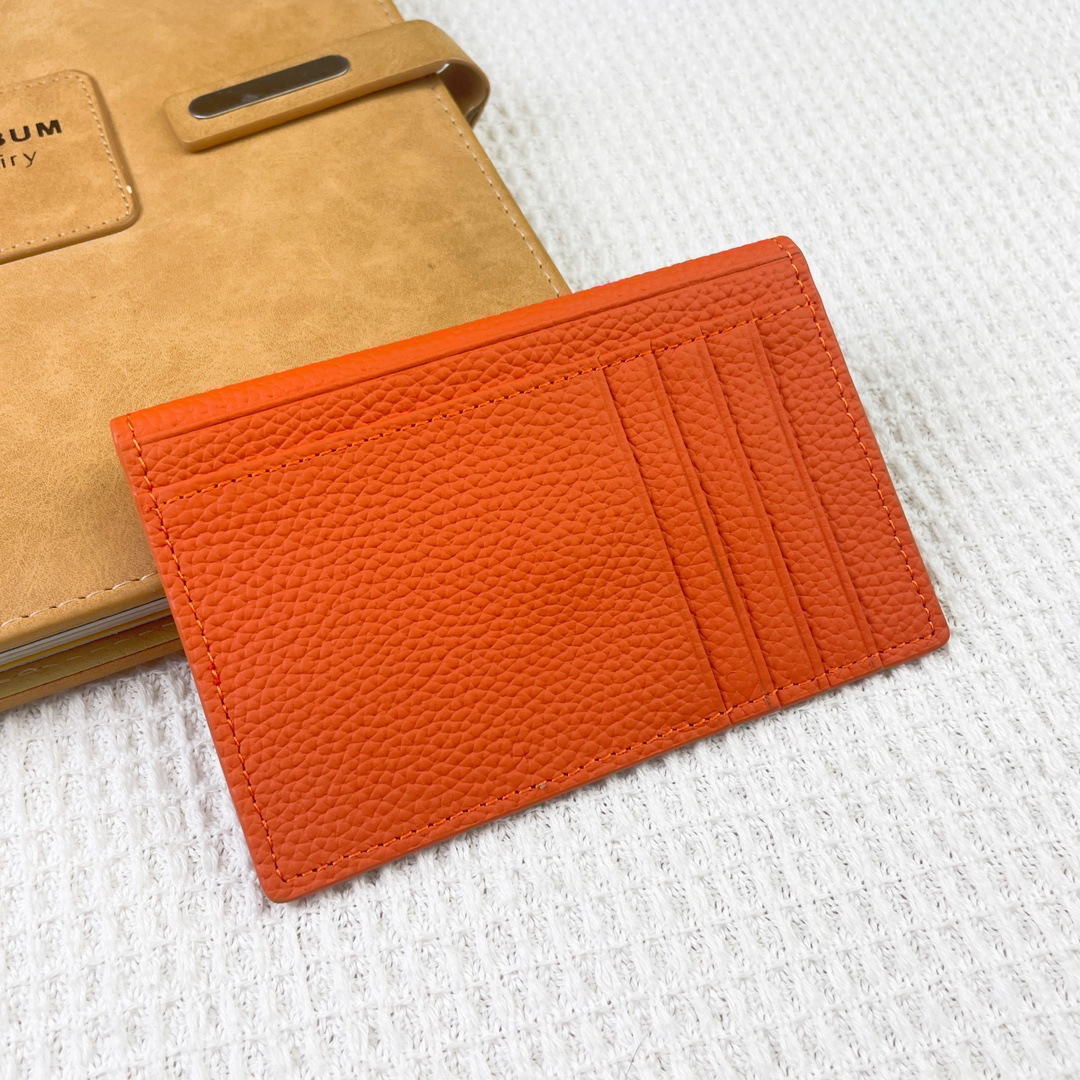 Hermes Barenia Faubourg Calfskin Card Holder - Image 8