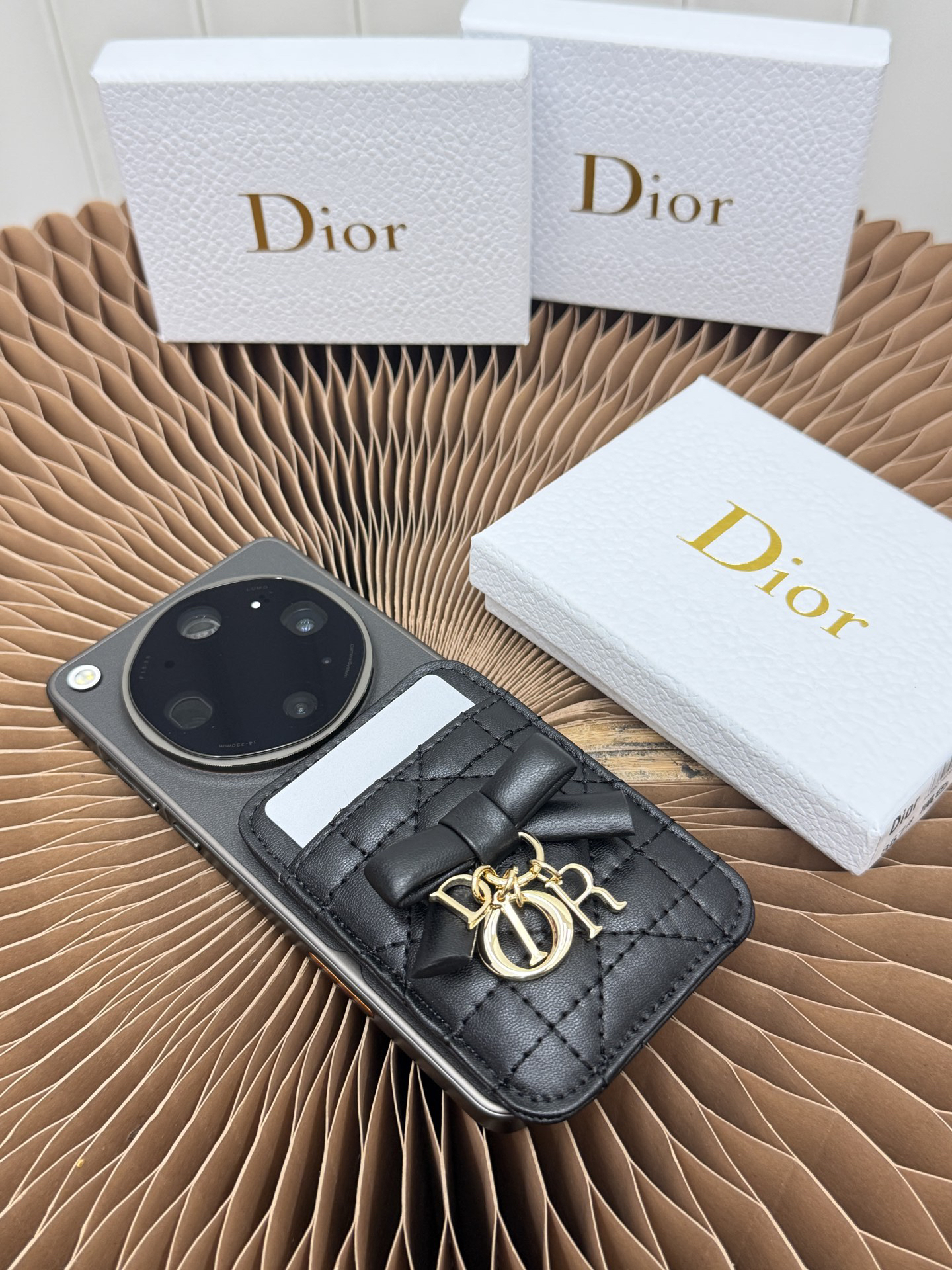 Lady Dior Cannage Lambskin Card Holder - Image 8