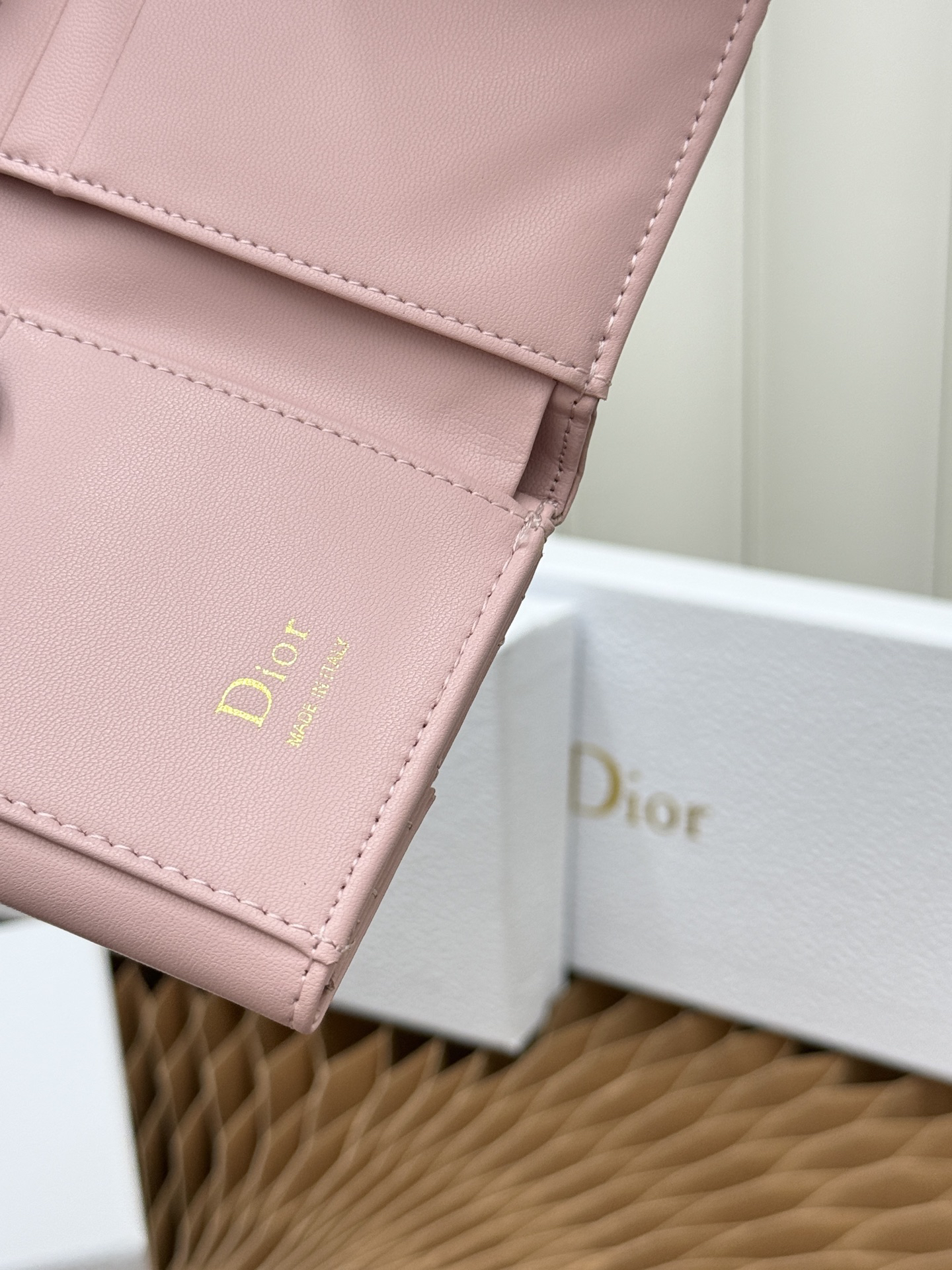 Lady Dior Lotus Wallet - Image 8