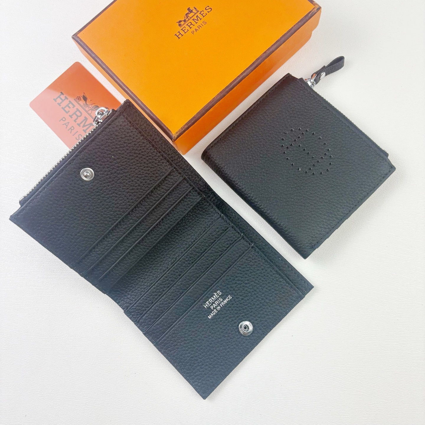 Hermès Silk'in Togo Women's Wallet - Image 8