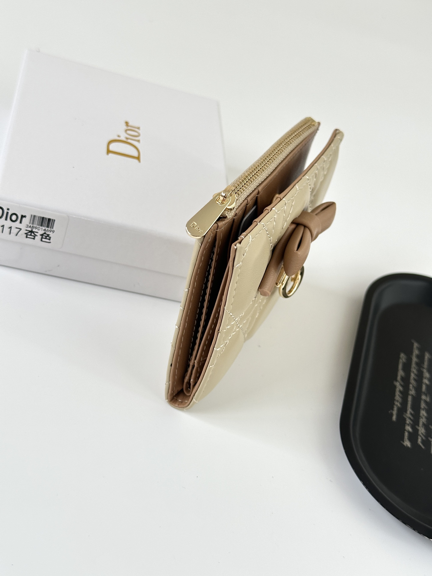 Dior M117 Lambskin Coin Purse - Image 8