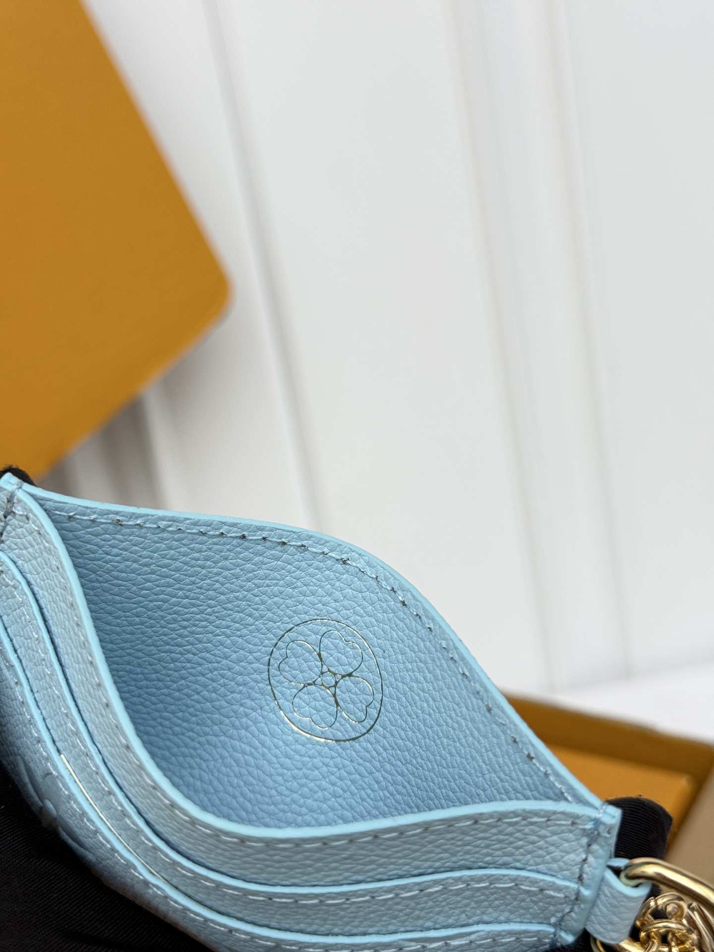 Louis Vuitton Charms Monogram Card Holder M28392 in Light Blue - Image 8