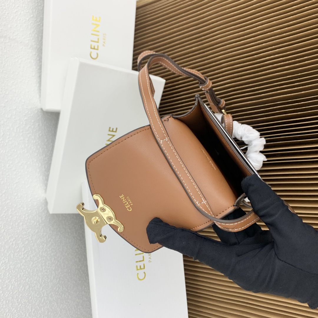 CELINE Triomphe Phone Bag - Image 8