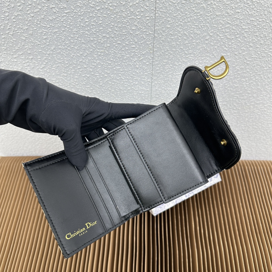 Dior Saddle Nymphea Wallet - Image 8