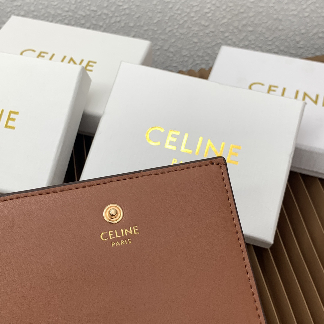 Triomphe Leather Business Card Holder - Image 8