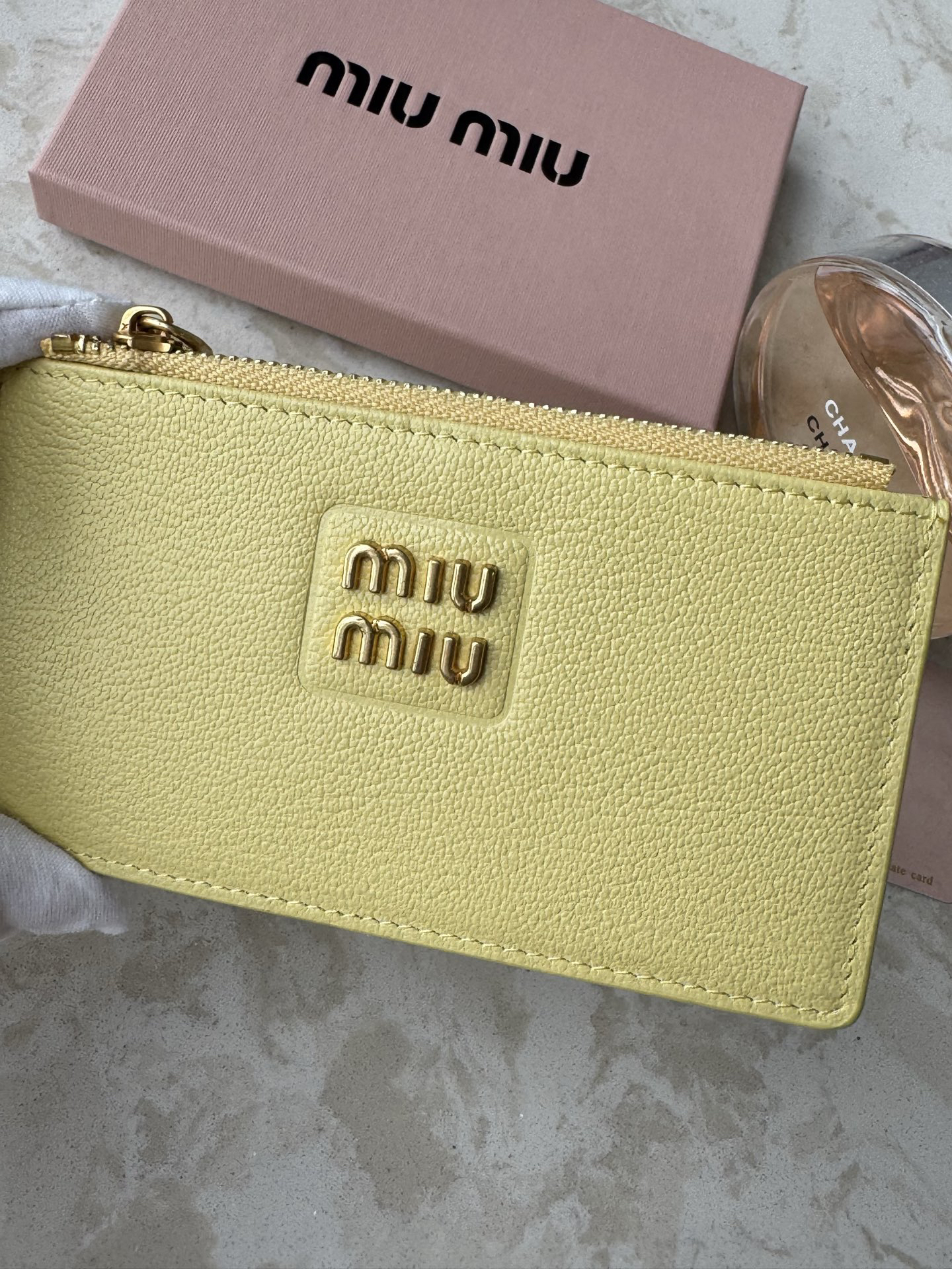 Miu Miu Slim Leather Wallet - Image 8