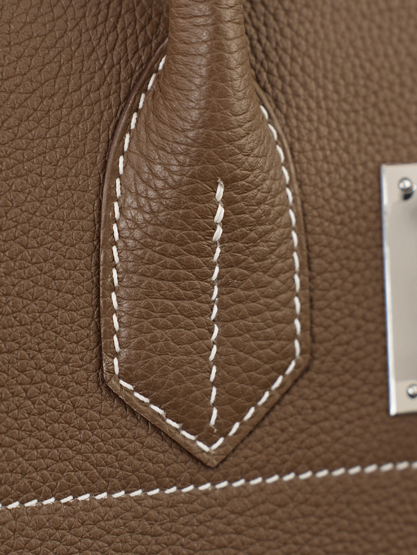 Birkin 40 HAC High-Top Handbag in Togo Leather - Image 8