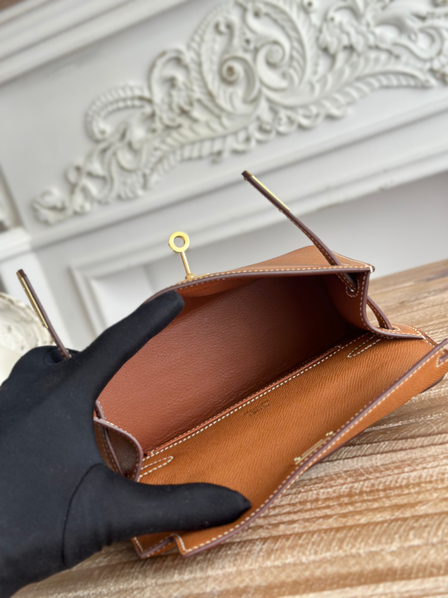 Hermès Kelly Mini Pouch Handbag - Image 8