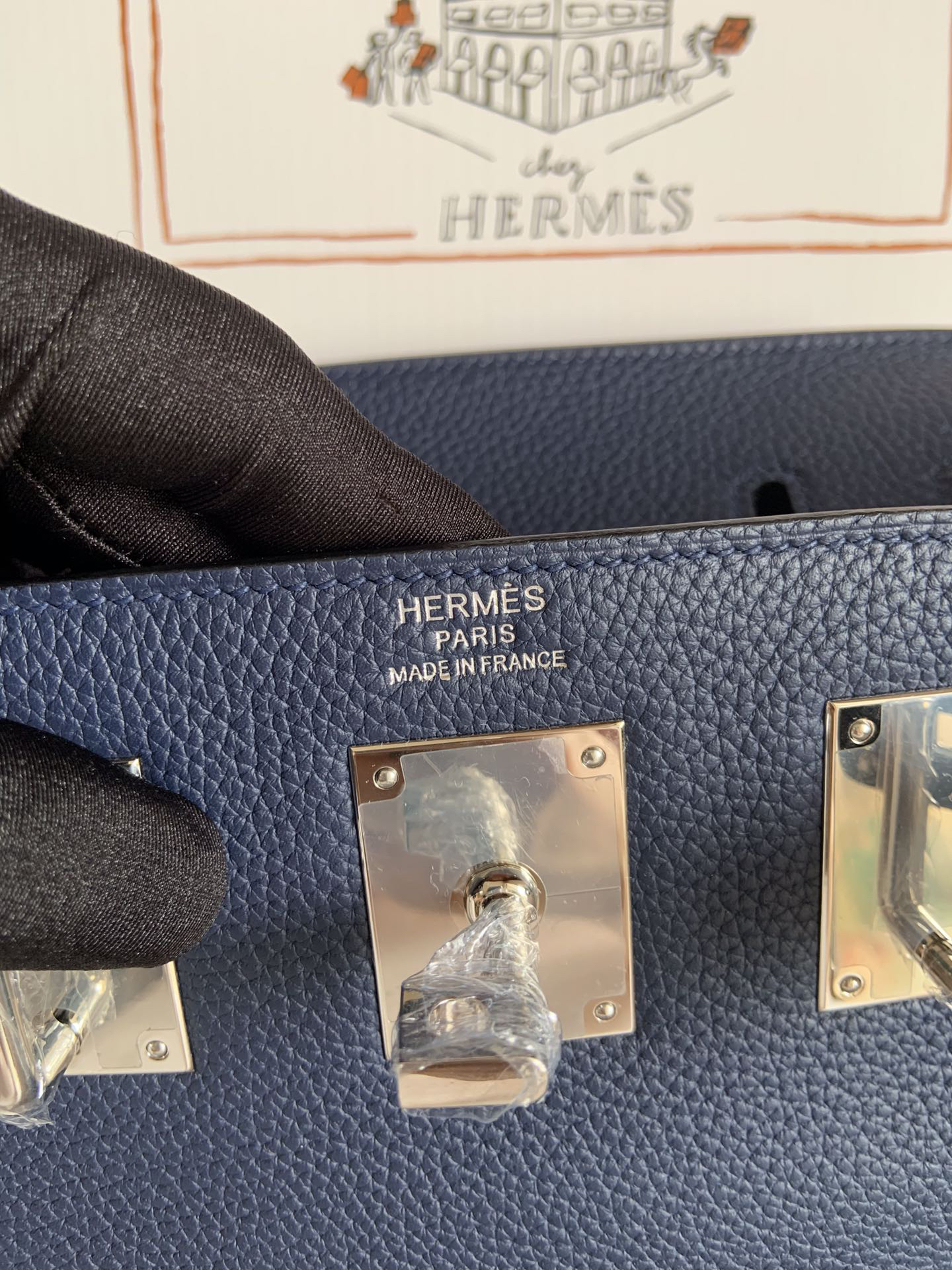 Hermes HAC A Dos Leather Belt Bag - Image 8