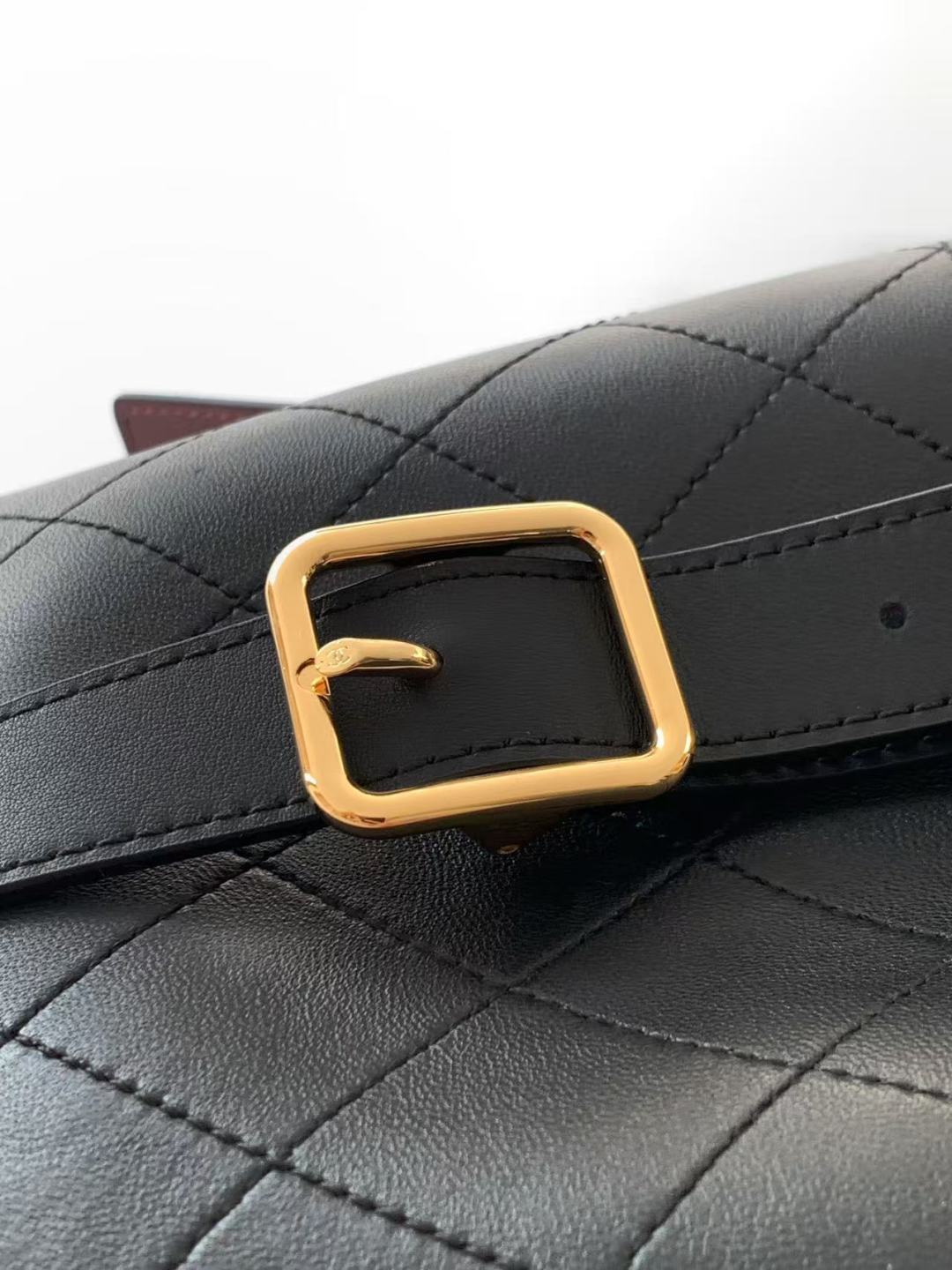 Chanel 26B AS6537 Small Calfskin Bucket Shoulder Bag - Image 8