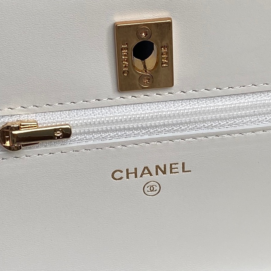 Textured Leather Top-Handle Handbag - Image 8