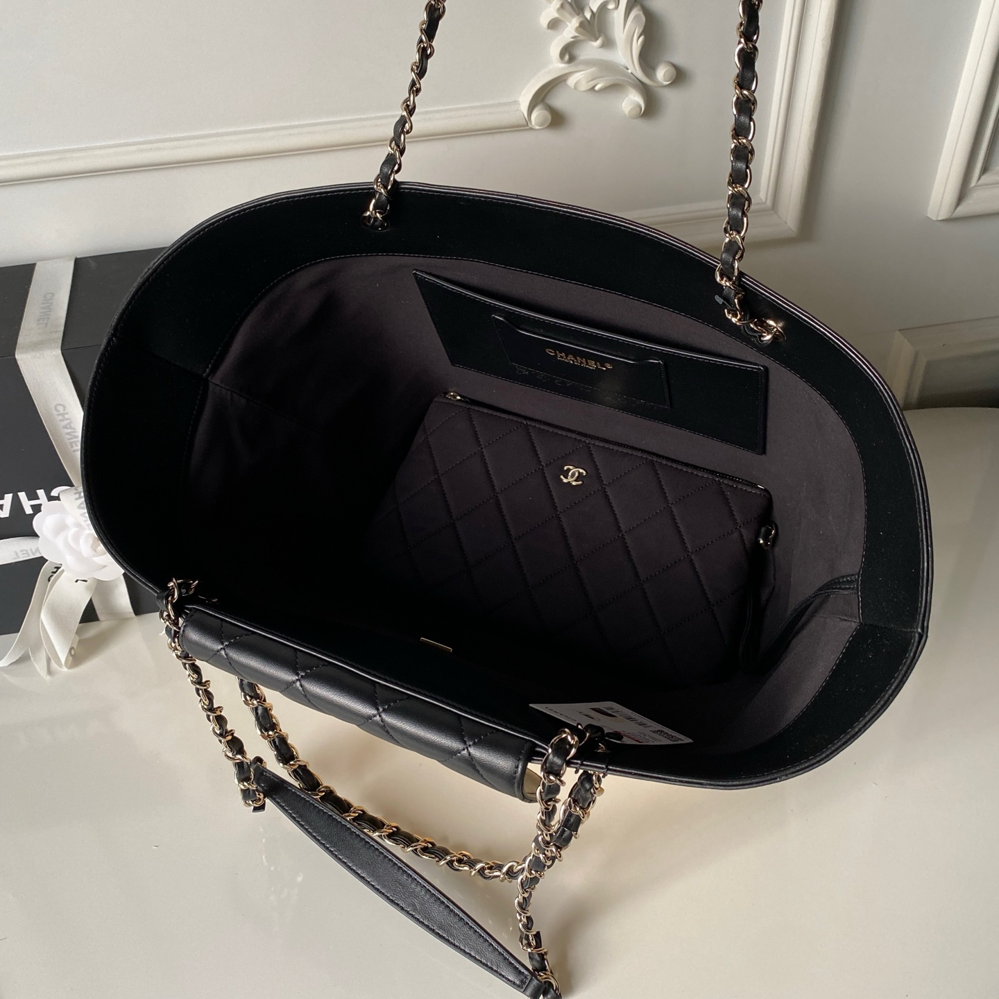 Chanel 26C Coco Beach Raffia Tote Bag AS5952 - Image 8