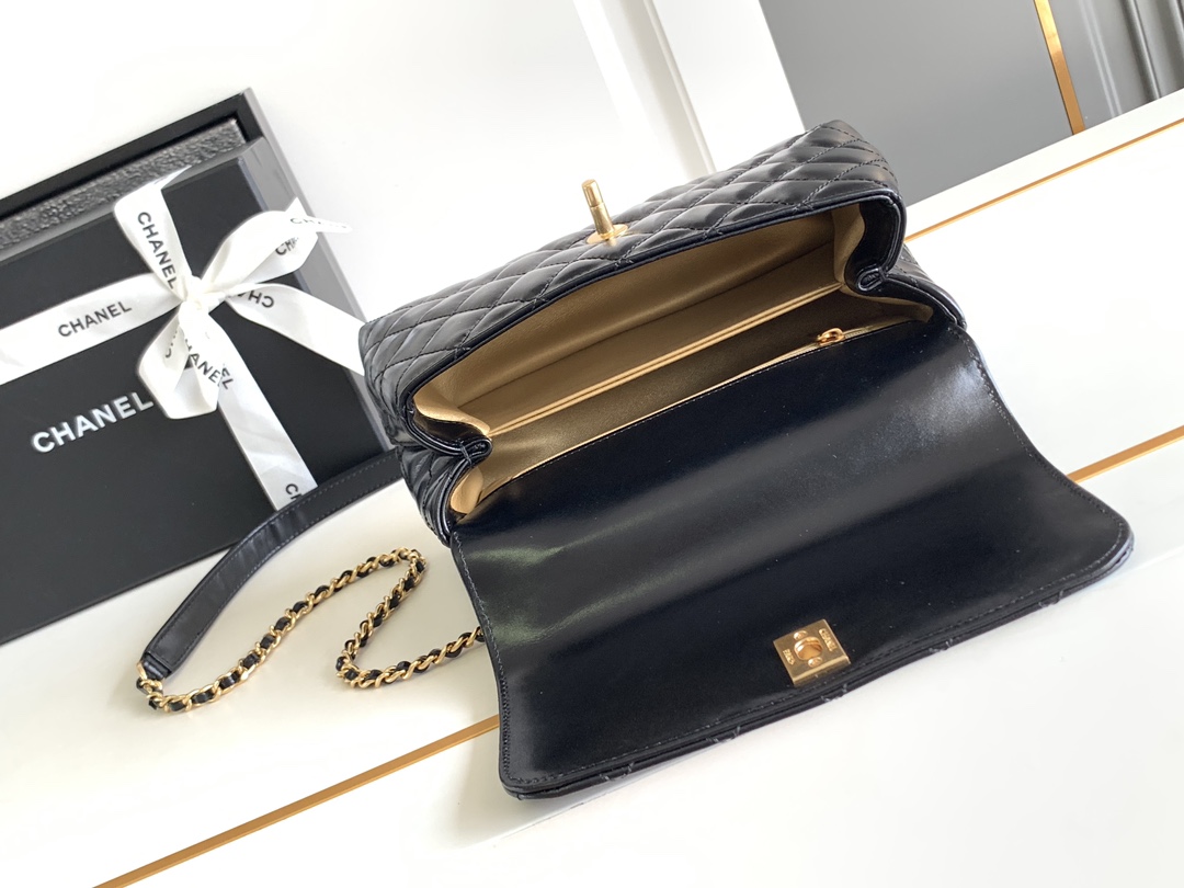Chanel Coco Handle 24A Classic Handbag - Image 8