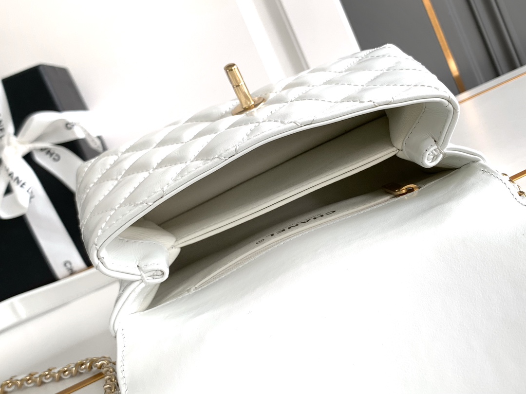 Chanel Coco Handle Classic Mini Handbag - Image 8