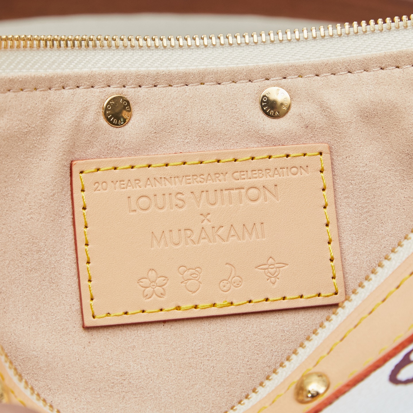 Louis Vuitton x Takashi Murakami Pochette Accessoires Bag - Monogram Coated Canvas - Image 8