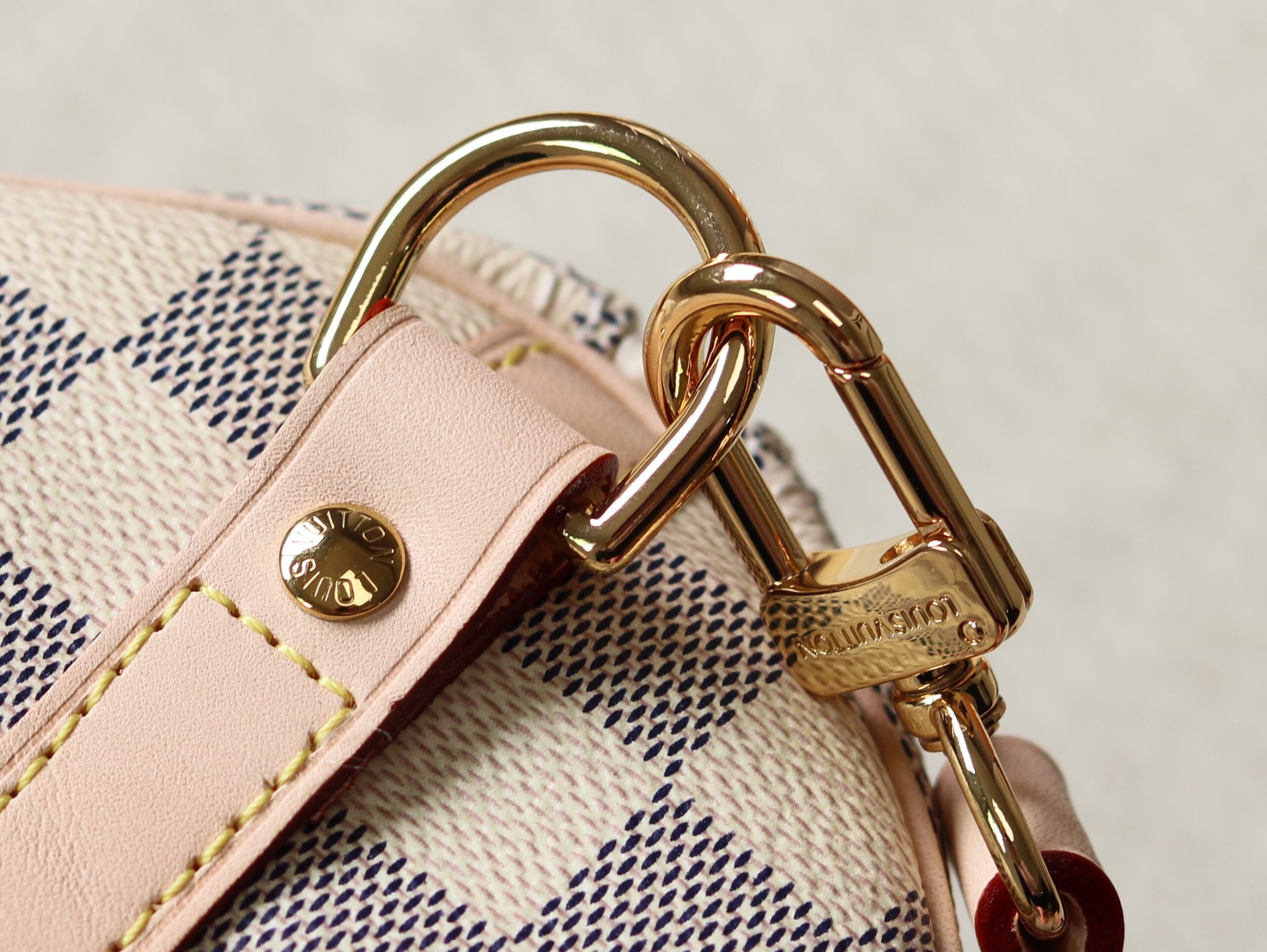 Louis Vuitton Speedy Bandouliere 25 Damier Azur Handbag - Image 8