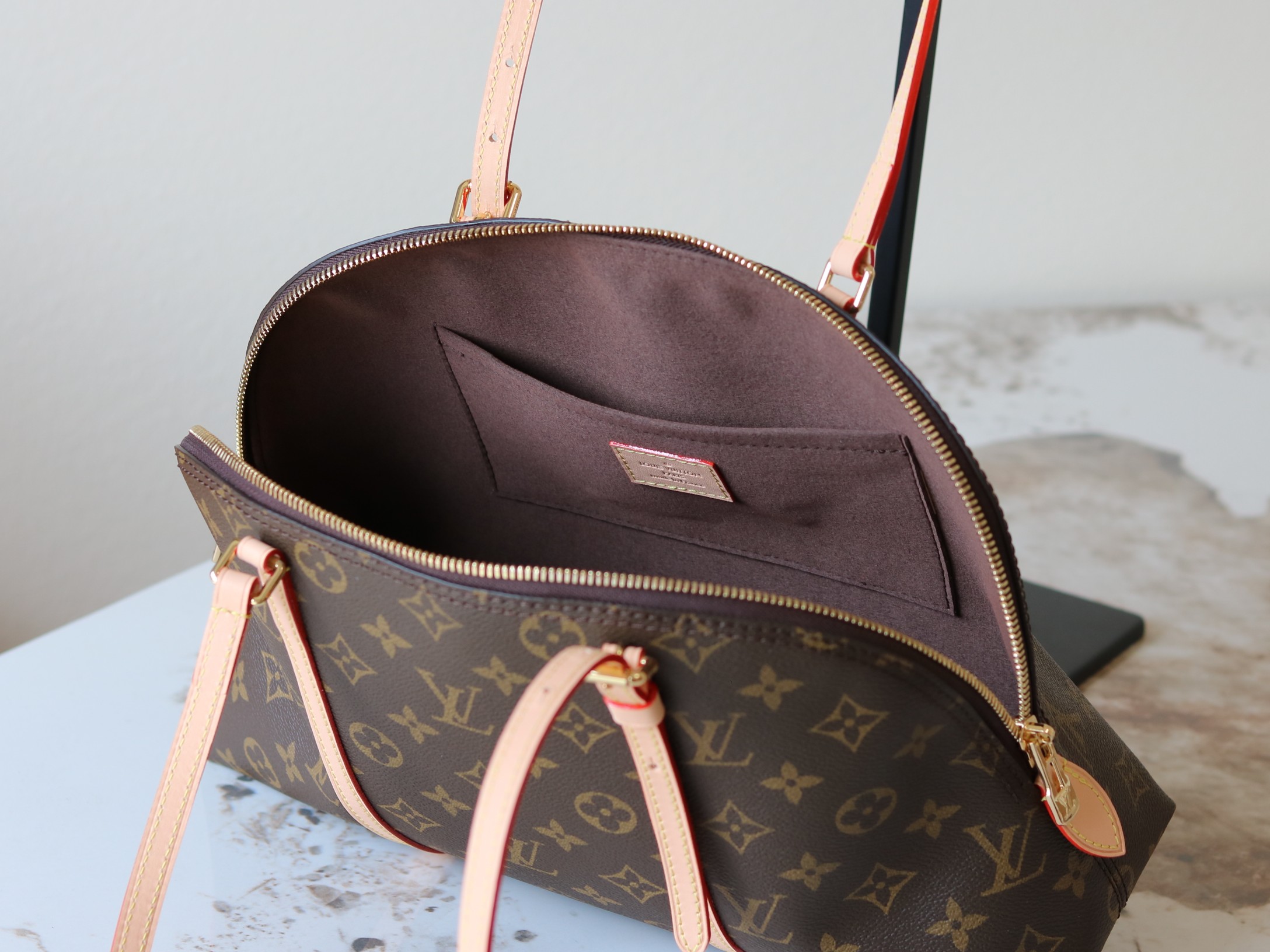 Squire Handbag in Monogram Canvas - Image 8