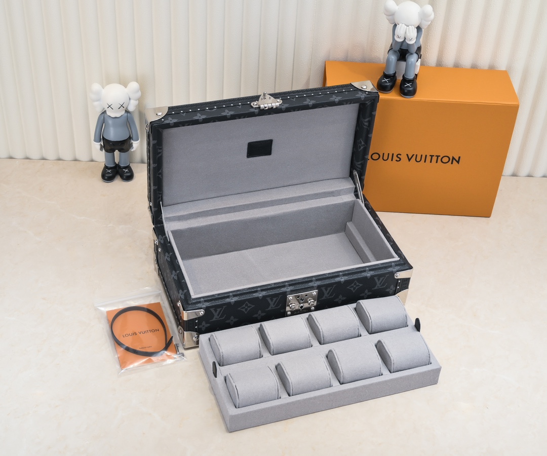 M4700B Monogram Watch Storage Case for 8 Watches - Image 8