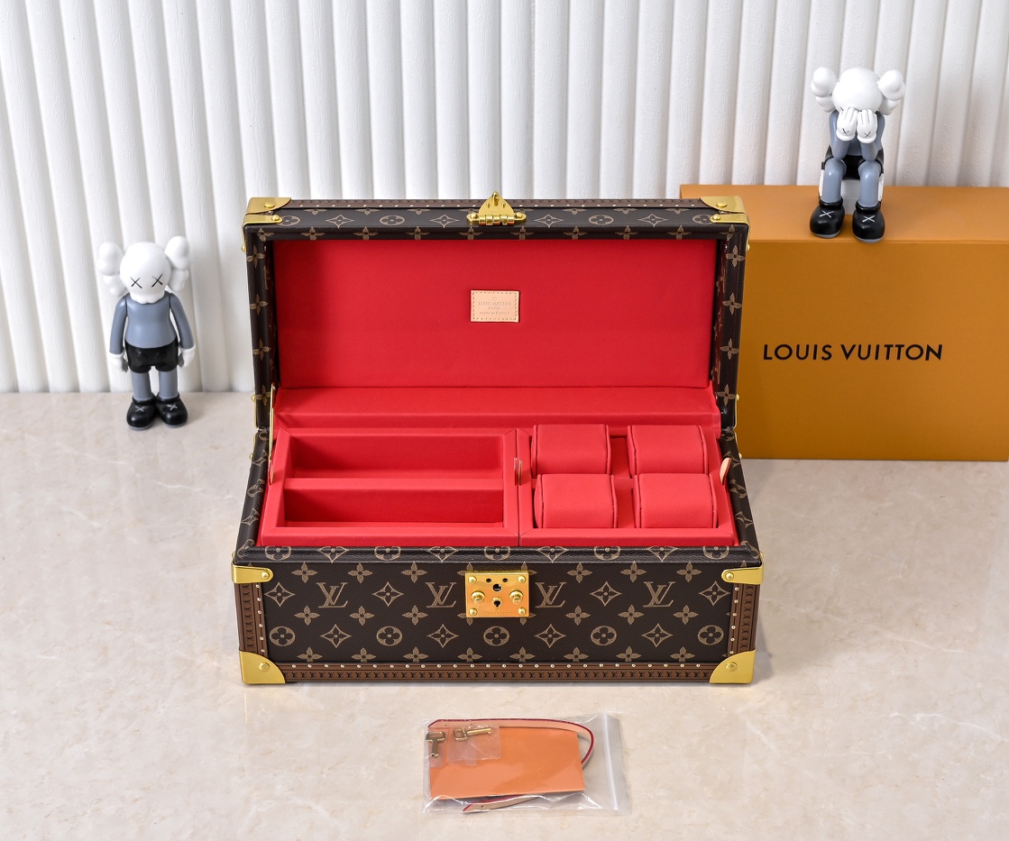 Louis Vuitton Monogram Multi-Jewelry Watch Box M20209 - Image 8
