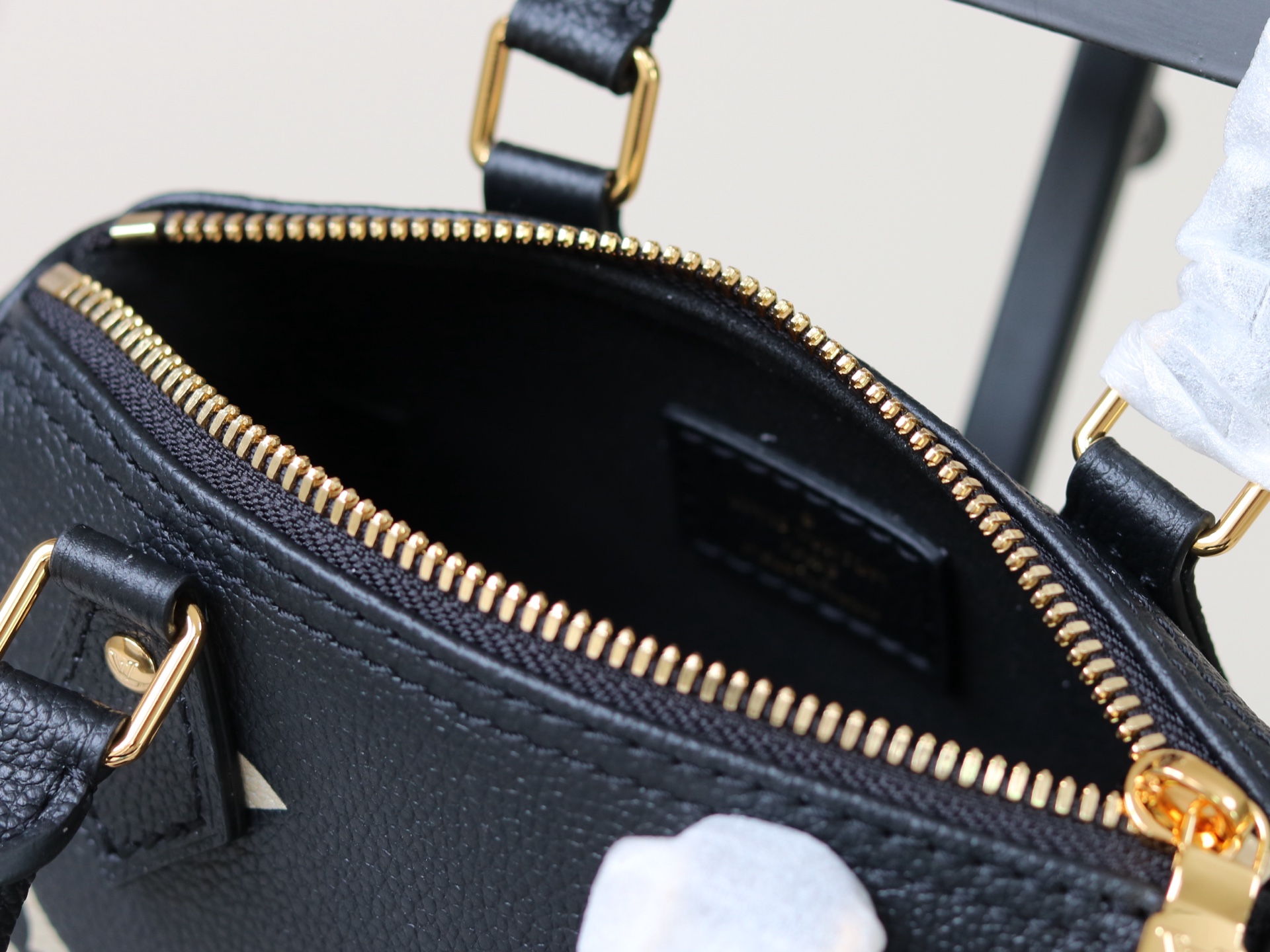 Louis Vuitton Nano Speedy Monogram Empreinte Handbag - Image 8