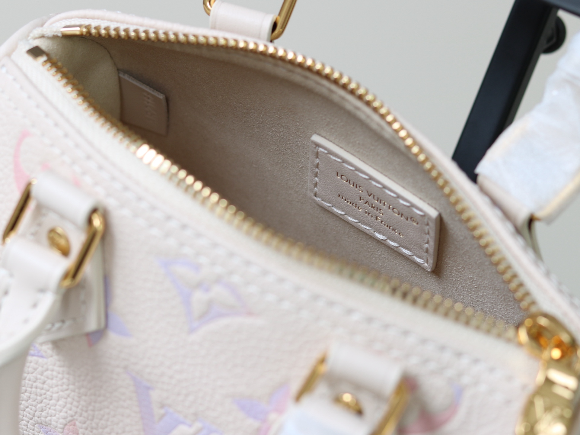Louis Vuitton Nano Speedy Handbag in Monogram Empreinte Leather - Image 8
