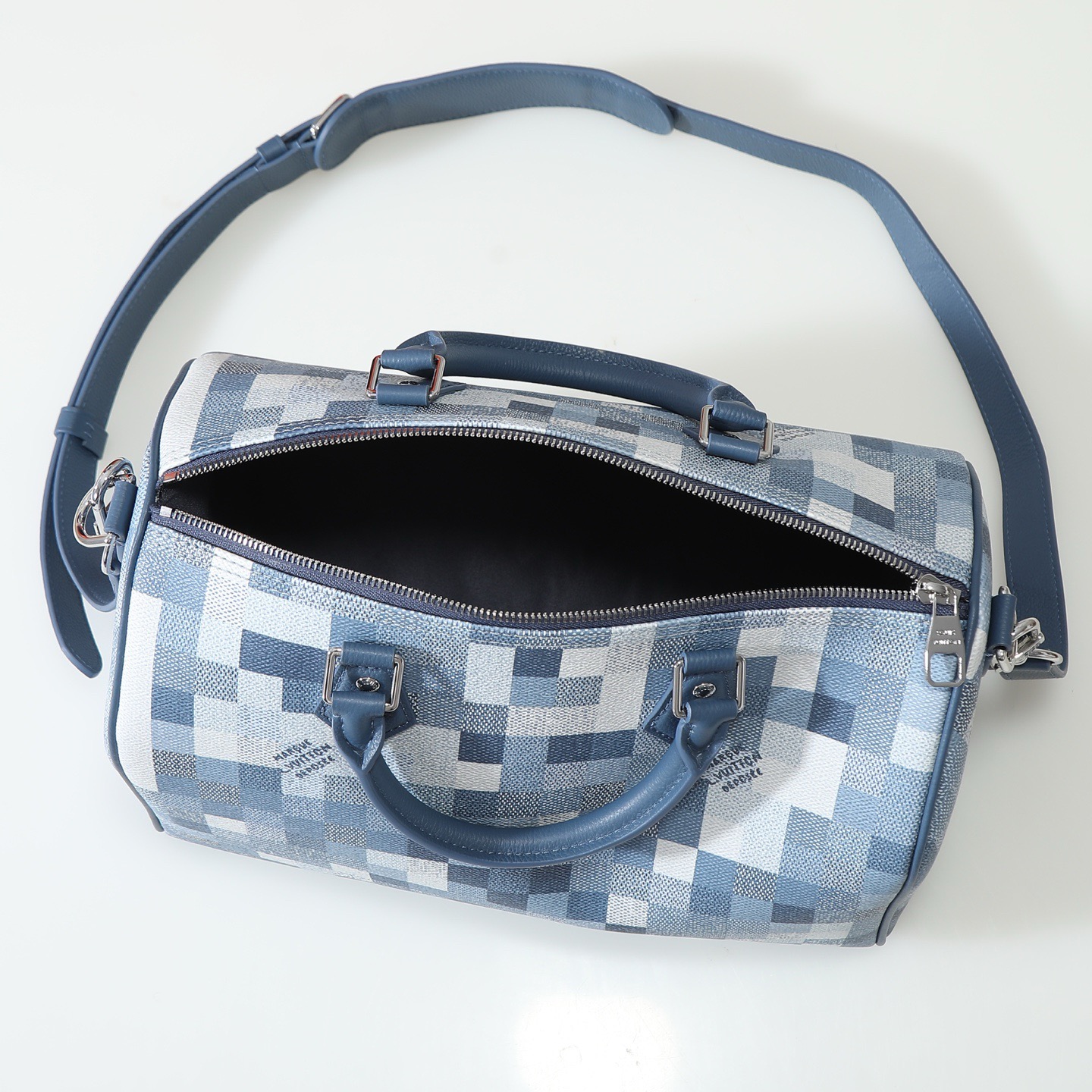 Louis Vuitton Speedy 30 Handbag in Damoflage Canvas - Image 8